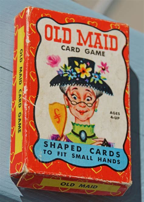 Old maid (card game) .